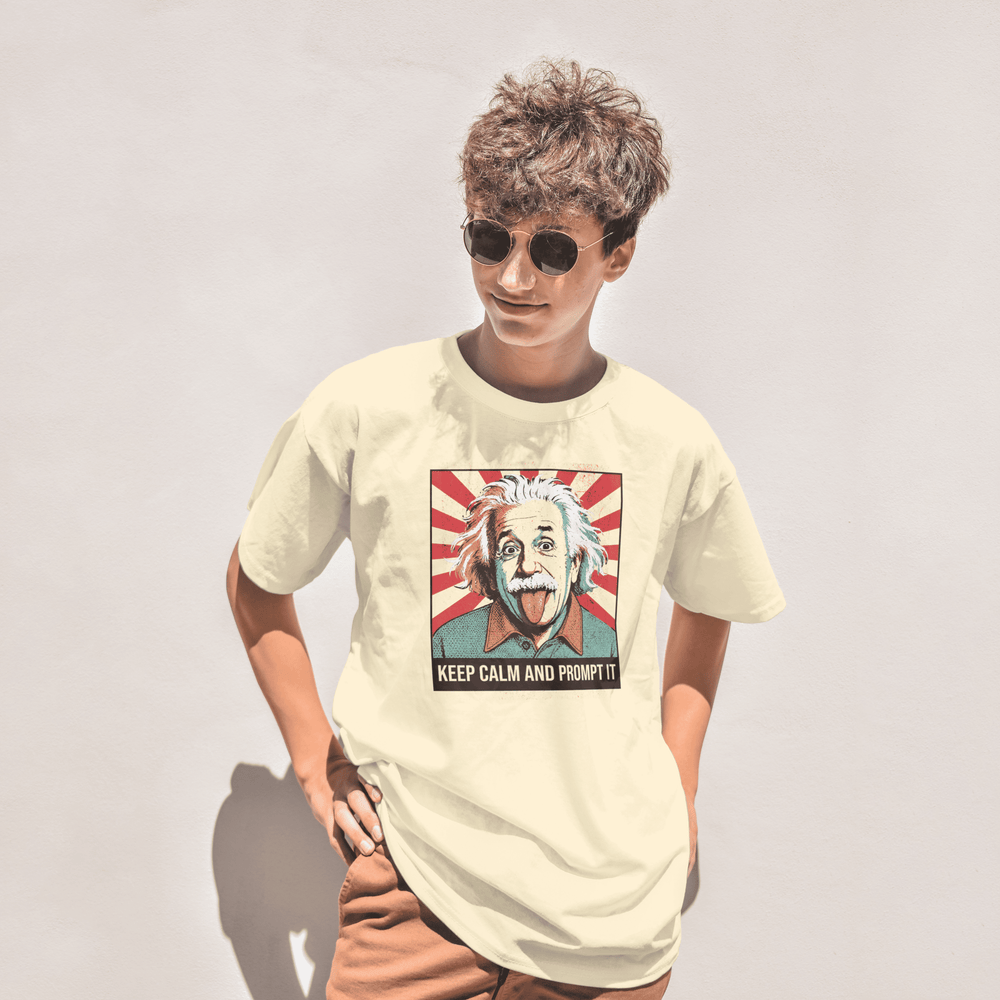 Camiseta Keep Calm and Prompt It