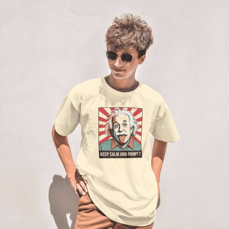 Camiseta Keep Calm and Prompt It